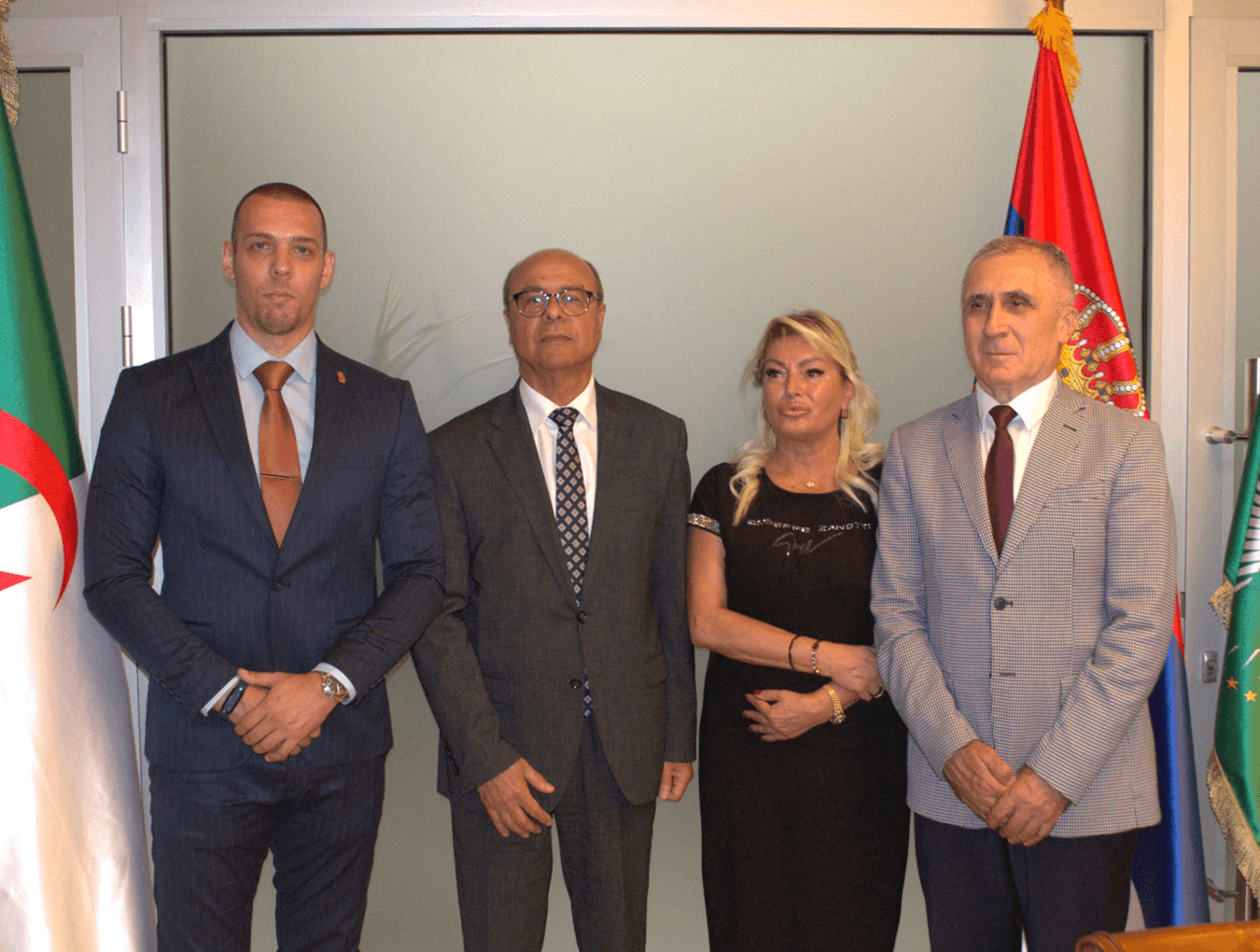 Dekan FDB-a sa delegacijom: Poseta ambasadi Alžira